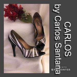 CARLOS by Carlos Santana peep toe heels